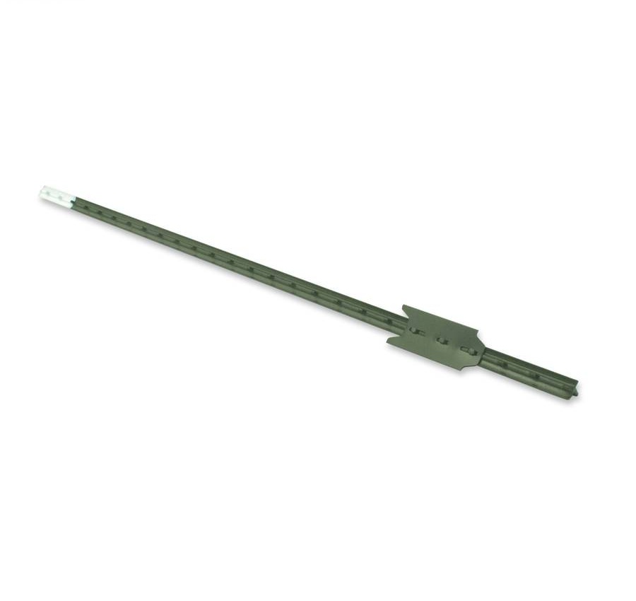 Green Painted Studded T Post