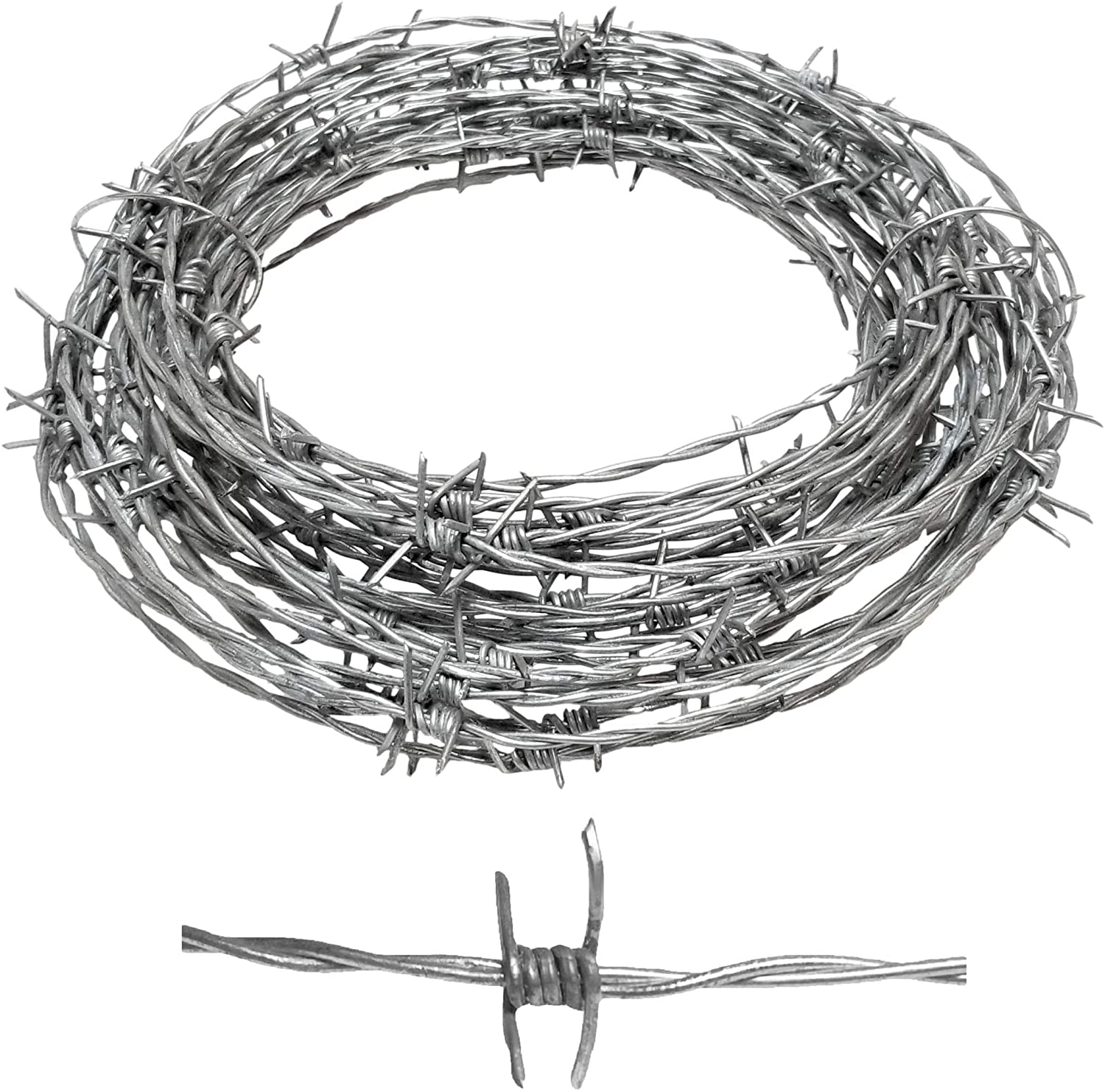 Galvanized Barbed Wire thumbnail 3