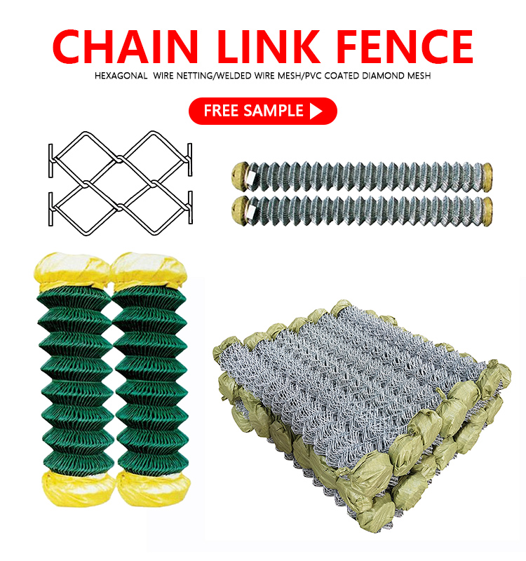 Hot Dipped Galvanized Chain Link Fence