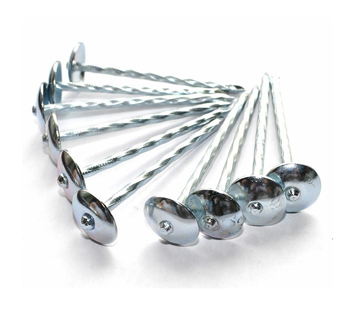 Galvanized Umbrella Head Corrugated Roofing Nails thumbnail 2